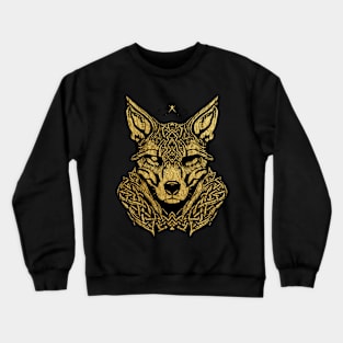 Celtic gold fox Crewneck Sweatshirt